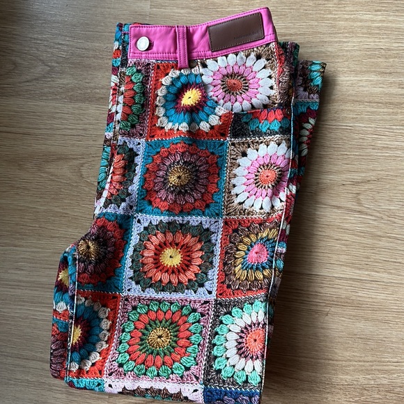 Andersson Bell Print Pants Sz 26 - Picture 5 of 11